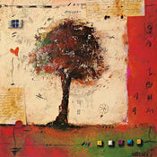 Sonja Kobrehel  Tree II Kunstdruk 70x70cm | Yourdecoration.nl