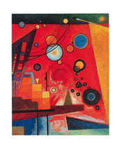 Wassily Kandinsky  Schweres Rot Kunstdruk 40x50cm | Yourdecoration.nl