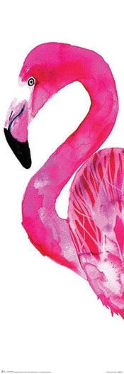 Pyramid Sofie Rolfsdotter Flamingo Poster 30,5x91,5cm | Yourdecoration.nl