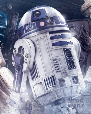 Pyramid Star Wars the Last Jedi R2 D2 Droid Poster 40x50cm | Yourdecoration.nl