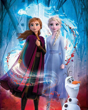 Pyramid Frozen 2 Guiding Spirit Poster 40x50cm | Yourdecoration.nl