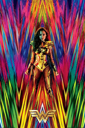 Pyramid Wonder Woman 1984 Neon Static Poster 61x91,5cm | Yourdecoration.nl