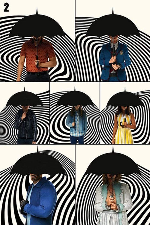 Pyramid The Umbrella Academy Family Poster 61x91,5cm | Yourdecoration.nl