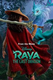 Pyramid Raya and the Last Dragon Warrior in the Wild Poster 61x91,5cm | Yourdecoration.nl