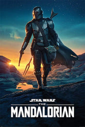 Pyramid Star Wars The Mandalorian Nightfall Poster 61x91,5cm | Yourdecoration.nl