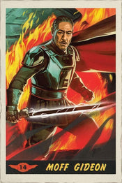 Pyramid Star Wars The Mandalorian Moff Gideon Card Poster 61x91,5cm | Yourdecoration.nl