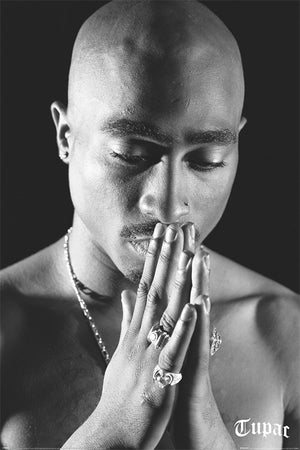 Pyramid Tupac Pray Poster 61x91,5cm | Yourdecoration.nl