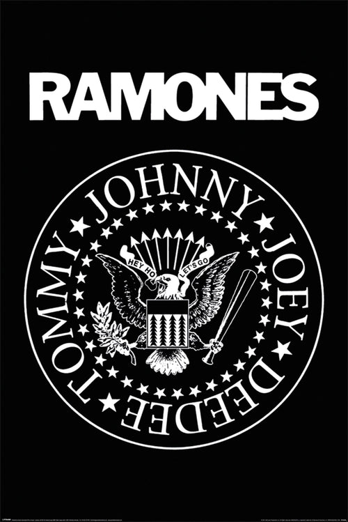 Pyramid Ramones Logo Poster 61x91,5cm | Yourdecoration.nl