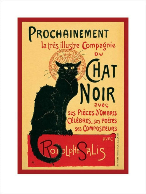 Pyramid Chat Noir Kunstdruk 60x80cm | Yourdecoration.nl