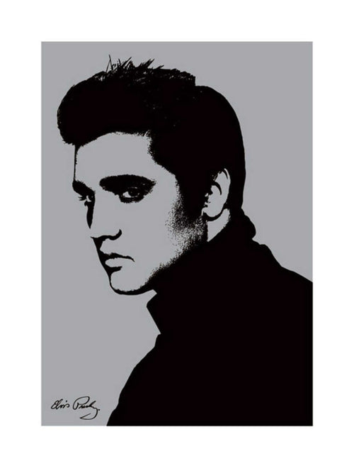 Pyramid Elvis Presley Metallic Kunstdruk 60x80cm | Yourdecoration.nl