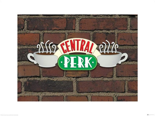 Pyramid Friends Central Perk Sign Kunstdruk 60x80cm | Yourdecoration.nl