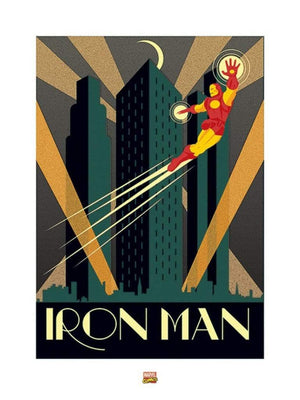 Pyramid Marvel Deco Iron Man Kunstdruk 60x80cm | Yourdecoration.nl