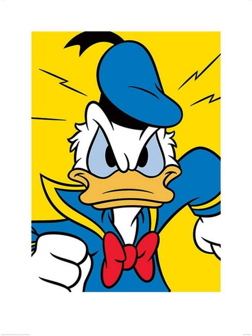 Pyramid Donald Duck Mad Kunstdruk 60x80cm | Yourdecoration.nl