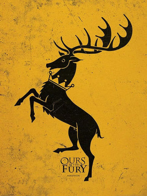 Pyramid Game of Thrones Baratheon Kunstdruk 60x80cm | Yourdecoration.nl