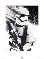 Pyramid Star Wars Episode VII Stormtrooper Paint Kunstdruk 60x80cm | Yourdecoration.nl