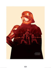 Pyramid Star Wars Episode VII Captain Phasma Tri Kunstdruk 60x80cm | Yourdecoration.nl