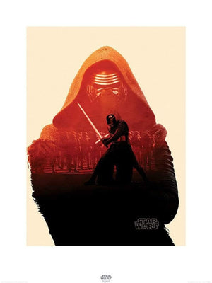 Pyramid Star Wars Episode VII Kylo Ren Tri Kunstdruk 60x80cm | Yourdecoration.nl