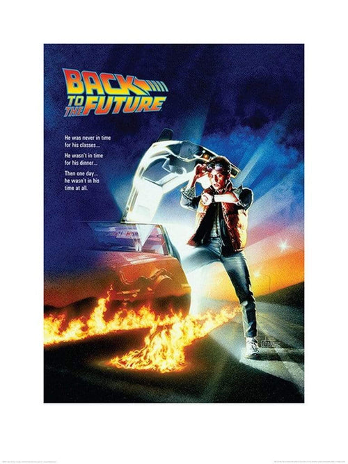 Pyramid Back to The Future One Sheet Kunstdruk 60x80cm | Yourdecoration.nl