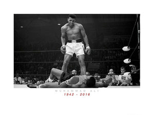 Pyramid Muhammad Ali Commemorative Ali Vs Liston Kunstdruk 60x80cm | Yourdecoration.nl