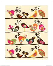 Pyramid Valentina Ramos Singing Birds Kunstdruk 40x50cm | Yourdecoration.nl