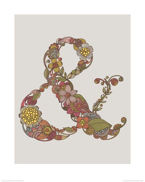 Pyramid Valentina Ramos Ampersand Kunstdruk 40x50cm | Yourdecoration.nl