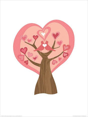 Pyramid Valentina Ramos Tree of Love Kunstdruk 30x40cm | Yourdecoration.nl