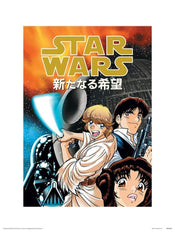 Pyramid Star Wars Anime Assault Kunstdruk 30x40cm | Yourdecoration.nl