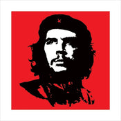 Pyramid Che Guevara Red Kunstdruk 40x40cm | Yourdecoration.nl