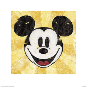 Pyramid Mickey Mouse Squeaky Chic Kunstdruk 40x40cm | Yourdecoration.nl