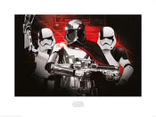 Pyramid Star Wars The Last Jedi Stormtrooper Team Kunstdruk 60x80cm | Yourdecoration.nl