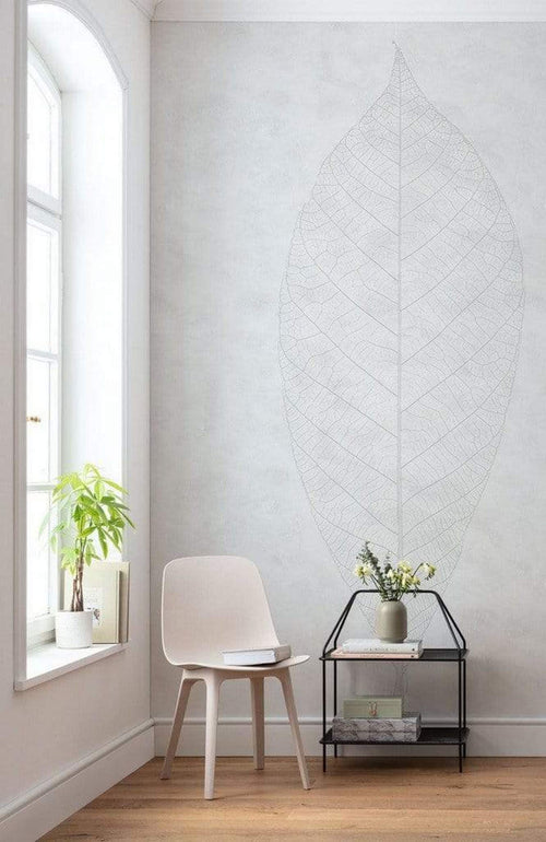 Komar Decent Leaf Vlies Fotobehang 200x280cm 2 banen Sfeer | Yourdecoration.nl