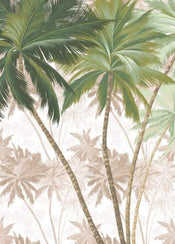 Komar Palmera Vlies Fotobehang 200x280cm 2 banen | Yourdecoration.nl