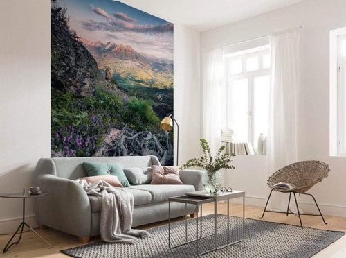 Komar Flowering Tales Vlies Fotobehang 200x280cm 4 banen Sfeer | Yourdecoration.nl