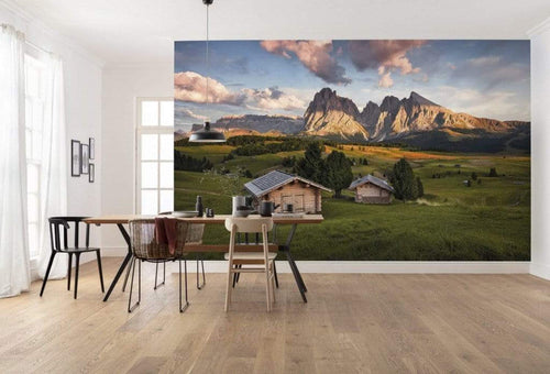 Komar Dolomitentraum Vlies Fotobehang 450x280cm 9 banen Sfeer | Yourdecoration.nl