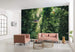 Komar Green Leaves Vlies Fotobehang 450x280cm 9 banen Sfeer | Yourdecoration.nl