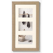 Walther Design Home Houten Fotolijst Drieluik Fotomaat 15x10cm Beige | Yourdecoration.nl