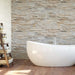 Wizard+Genius Stone Wall Fotobehang 366x254cm 8 banen Sfeer | Yourdecoration.nl