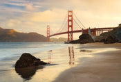 Komar Golden Gate Vlies Fotobehang 368x248cm | Yourdecoration.nl