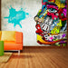 Fotobehang - Graffiti Beauty - Vliesbehang