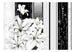 Fotobehang - Crying Lilies in White - Vliesbehang