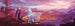 Komar Frozen Panorama Fotobehang 368x127cm 4 delig | Yourdecoration.nl