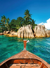 Wizard+Genius St Pierre Island At Seychelles Vlies Fotobehang 192x260cm 4 banen | Yourdecoration.nl