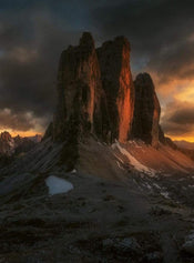 Wizard+Genius Dolomites Italy Vlies Fotobehang 192x260cm 4 banen | Yourdecoration.nl