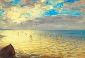 Wizard+Genius Delacroix The Sea Vlies Fotobehang 384x260cm 8 banen | Yourdecoration.nl