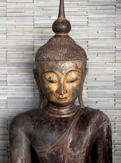 Wizard+Genius Thailand Buddha Vlies Fotobehang 192x260cm 4 banen | Yourdecoration.nl