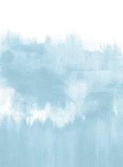 Wizard+Genius Brush Strokes Light Blue Vlies Fotobehang 192x260cm 4 banen | Yourdecoration.nl