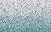 Komar Herringbone Mint Vlies Fotobehang 400x250cm 4 banen | Yourdecoration.nl