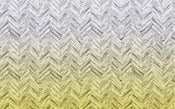 Komar Herringbone Yellow Vlies Fotobehang 400x250cm 4 banen | Yourdecoration.nl