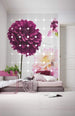 Komar Flowers and Dots Vlies Fotobehang 200x250cm 2 banen Sfeer | Yourdecoration.nl