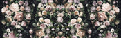 Komar Victoria Black Vlies Fotobehang 800x250cm 8 banen | Yourdecoration.nl